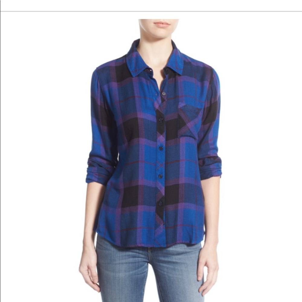 Rails Hunter plaid shirt